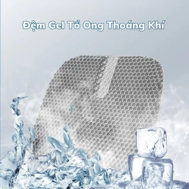 Đệm ngồi silicon 3D thoáng khí BoGi cao su non cao cấp - Lót mông ghế ô tô, văn phòng, thiền, giảm đau mỏi, giá 179.000 7