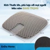 Đệm ngồi silicon 3D thoáng khí BoGi cao su non cao cấp - Lót mông ghế ô tô, văn phòng, thiền, giảm đau mỏi, giá 179.000 8