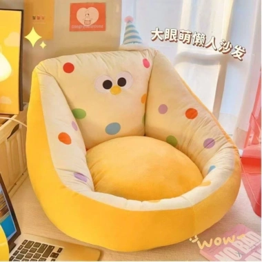 Đệm ngồi tựa lưng siêu xinh cho ghế văn phòng, thiết kế chấm bi - Giá ưu đãi 238.368 VND