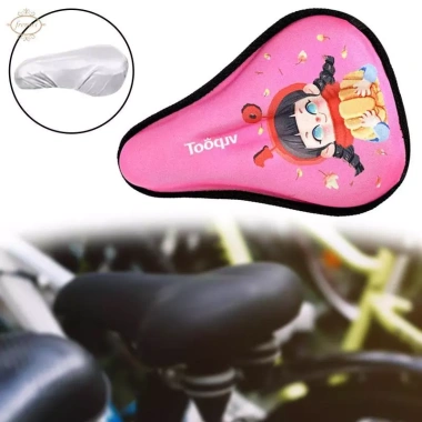 Đệm ngồi xe đạp trẻ em có nắp che mưa tiện lợi, giá chỉ 103.400₫, giảm tới 20% 6