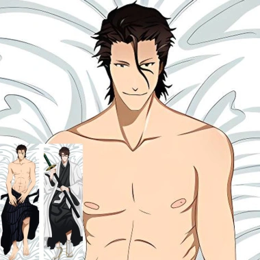 Đệm ôm Anime Bleach BL Nam 2 mặt - Dakimakura 50x150cm, Giá ưu đãi 112.860₫