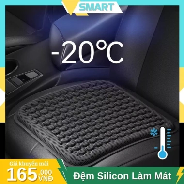 Đệm Silicon Gel Lạnh DN02 - Đệm Ngồi Điều Hòa Không Khí, Hạ Nhiệt Thông Minh, Giá 90.000₫