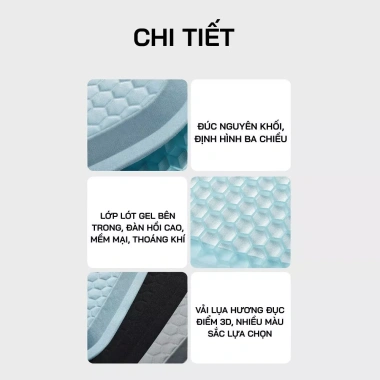 Đệm Silicon Gel Lạnh DN02 - Đệm Ngồi Điều Hòa Không Khí, Hạ Nhiệt Thông Minh, Giá 90.000₫
