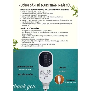 Đệm Sưởi ấm Ngải Cứu - Thảm Nóng Siêu Ấm Giá Ưu Đãi 209.000 VNĐ, Giảm Đến 20%