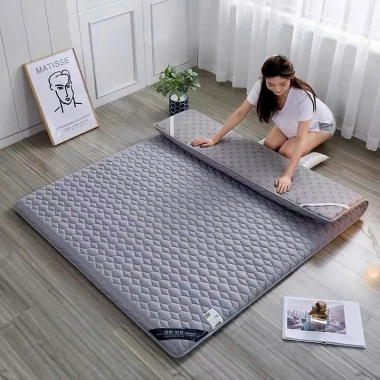 Đệm Topper gấp gọn dày 5cm vải xơ đậu nành cao cấp - Tiện lợi cho sinh viên, văn phòng, giảm còn 240.000₫ 10
