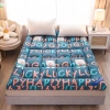 Đệm topper siêu ấm dày dặn, họa tiết sinh động - Trải giường mùa đông chỉ 250.000₫ 2