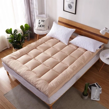 Đệm topper siêu ấm dày dặn, họa tiết sinh động - Trải giường mùa đông chỉ 250.000₫ 5