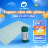 Đệm Topper Silk Ice Chagota Microfiber Mềm Mại, Gấp Gọn Tiện Lợi - Giá 400.000 VND