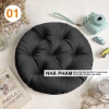 Đệm Tròn Ngồi Bệt Vải NHUNG 40-50cm - Mềm Đệm, Giá Gốc 81.774đ, Giảm còn 64.900đ 8