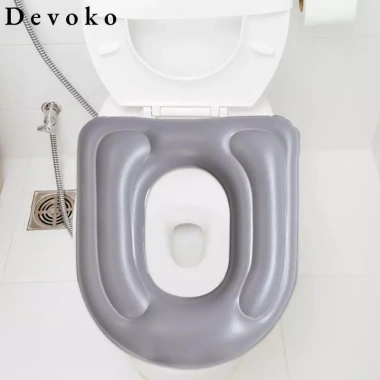 Đệm vệ sinh bơm hơi Devoko - Đệm hỗ trợ đa năng du lịch máy bay, gia đình, giá chỉ 242.000₫
