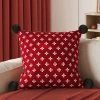 Đệm vuông năm ngựa lễ hội sofa mềm thắt lưng, vỏ gối chống bẩn, tháo rời, giá 173.022₫ 6