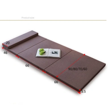 Đệm xếp gọn ZDCD 60x200cm: Nệm ngủ trưa văn phòng, du lịch, gấp gọn, giá chỉ 699.000₫