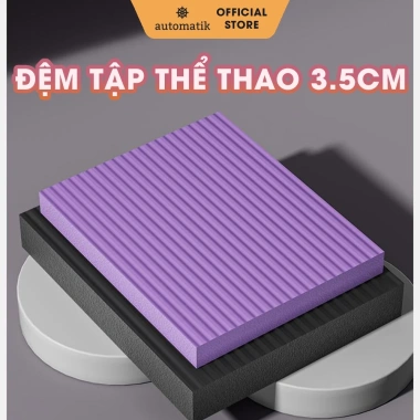 Đệm Yoga Gym Quỳ Gối 4cm Dày – Thăng bằng, Đàn hồi, Dễ vệ sinh, Hỗ trợ plank & cơ bụng – Giá ưu đãi 90.000₫