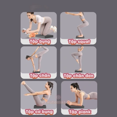 Đệm Yoga Gym Quỳ Gối 4cm Dày – Thăng bằng, Đàn hồi, Dễ vệ sinh, Hỗ trợ plank & cơ bụng – Giá ưu đãi 90.000₫