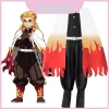 Demon Slayer Kimetsu Yaiba Rengoku Kyoujurou cosplay kimono áo choàng 214.920₫