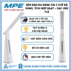 Đèn bàn đa năng 5W TL6 MPE – 3 chế độ sáng, quạt, sạc USB, nút cảm ứng, hẹn giờ tắt