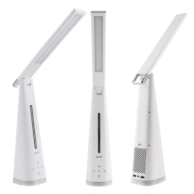 Đèn bàn đa năng 5W TL6 MPE – 3 chế độ sáng, quạt, sạc USB, nút cảm ứng, hẹn giờ tắt