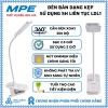 Đèn bàn kẹp 1.8W pin sạc 1.200mAh, 5h liên tục LDL1 MPE, nút dimmer - 281.821₫