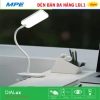 Đèn bàn kẹp 1.8W pin sạc 1.200mAh, 5h liên tục LDL1 MPE, nút dimmer - 281.821₫ 4