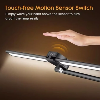 Đèn bàn LED Syrinx JW5.512 kẹp đa năng, hai đầu, cảm biến chạm, giá ưu đãi 790k