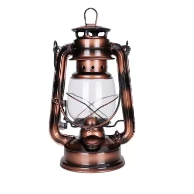 Đèn bão cổ điển - Đèn đốt dầu chắc chắn, đẹp mắt, phù hợp trang trí & du lịch, 112.500₫