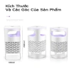 Đèn bắt muỗi thông minh có đèn ngủ, sạc USB, diệt côn trùng - Bảo hành 1 đổi 1 - Giá 105.000đ 4