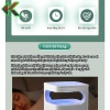 Đèn bắt muỗi thông minh kiêm đèn ngủ, máy diệt côn trùng có cổng sạc USB, giá chỉ 67.900₫
