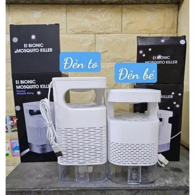 Đèn bắt muỗi thông minh loại to có đèn ngủ - Máy diệt côn trùng không ồn, giảm 95k