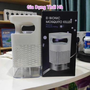 Đèn bắt muỗi thông minh loại to có đèn ngủ - Máy diệt côn trùng không ồn, giảm 95k