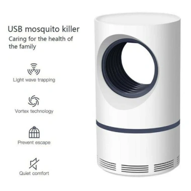 Đèn Bắt Muỗi Tròn UV Hút Mũi - Thế Hệ Mới, Hiệu Quả, Dùng USB, Giá 59.000đ 4