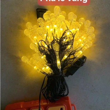 Đèn Bông Tuyết 10m có phích nối - Dây LED trang trí, giá ưu đãi 49.000₫ 10