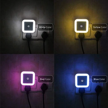 Đèn Cảm Biến Ánh Sáng Tự Động LED Ban Đêm - Đèn Ngủ Thông Minh Cho Cầu Thang, Phòng Ngủ - Màu Đen Pink - Giá Ưu Đãi 38.841₫ 6 Đèn Cảm Biến Ánh Sáng Tự Động LED Ban Đêm - Đèn Ngủ Thông Minh Cho Cầu Thang, Phòng Ngủ - Màu Đen Pink - Giá Ưu Đãi 38.841₫ 6
