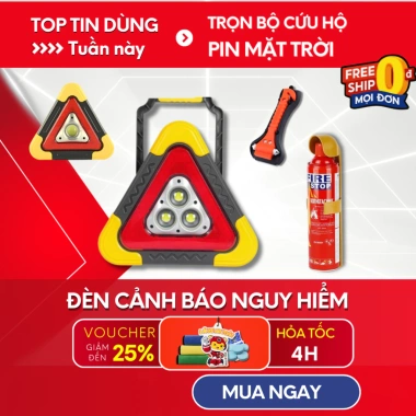 Đèn Cảnh Báo Nguy Hiểm Ô Tô CC Búa 4 Chế Độ Sáng 1-3 Bóng - Giá Ưu Đãi 154.700₫ 3 Đèn Cảnh Báo Nguy Hiểm Ô Tô CC Búa 4 Chế Độ Sáng 1-3 Bóng - Giá Ưu Đãi 154.700₫ 3