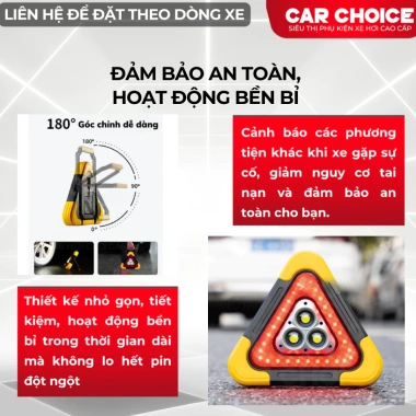 Đèn Cảnh Báo Nguy Hiểm Ô Tô CC Búa 4 Chế Độ Sáng 1-3 Bóng - Giá Ưu Đãi 154.700₫