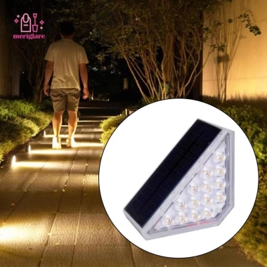Đèn cầu thang năng lượng mặt trời IP68 LED ngoài trời, chống nước - Giá ưu đãi 110.000₫