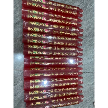 Đèn cầy cây Bông cao 25cm – Cặp 1 cây, Đường kính 2cm, Giảm giá còn 34.000đ