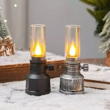 Đèn Cầy Cổ Điển Dùng Pin Đèn Ban Thờ Trang Trí Bàn Thờ, Giá Ưu Đãi 35.000₫
