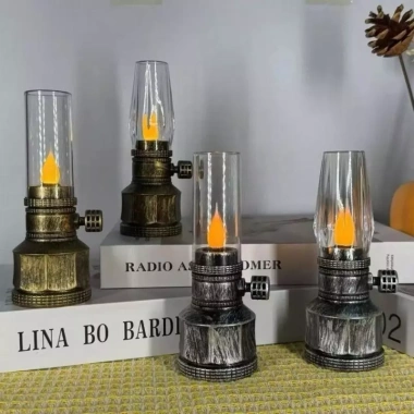 Đèn Cầy Cổ Điển Dùng Pin Đèn Ban Thờ Trang Trí Bàn Thờ, Giá Ưu Đãi 35.000₫