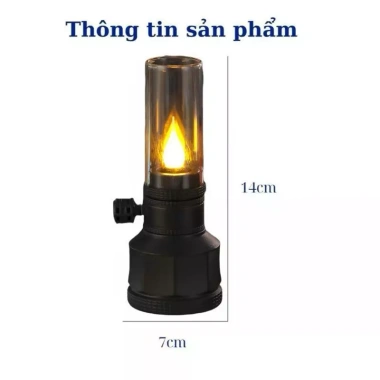 Đèn Cầy Cổ Điển Dùng Pin Đèn Ban Thờ Trang Trí Bàn Thờ, Giá Ưu Đãi 35.000₫