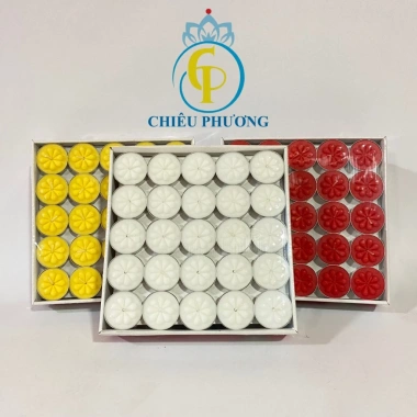 Đèn Cầy Cúng Sao Hộp 100 Viên - Thắp Sáng 4h, Giá Ưu Đãi 105.000₫, Giá Gốc 135.450₫