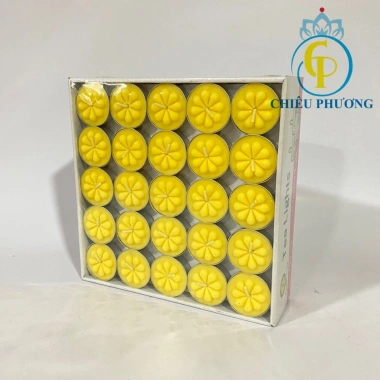 Đèn Cầy Cúng Sao Hộp 100 Viên - Thắp Sáng 4h, Giá Ưu Đãi 105.000₫, Giá Gốc 135.450₫