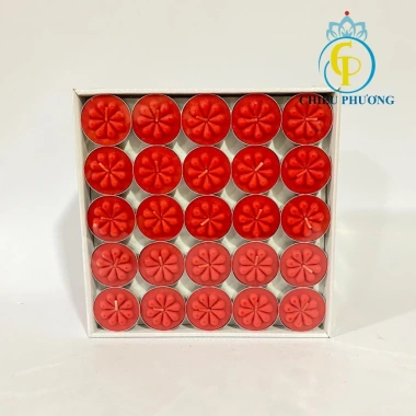 Đèn Cầy Cúng Sao Hộp 100 Viên - Thắp Sáng 4h, Giá Ưu Đãi 105.000₫, Giá Gốc 135.450₫