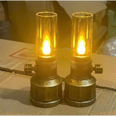 Đèn Cầy Đèn Dầu Nến Giả Cổ Điển Pin Dùng, Trang Trí Đèn Thờ Giá 29.998
