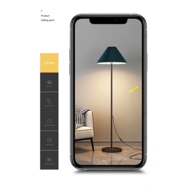 Đèn Cây Đứng CM06 Đèn Sàn Xếp Ly Kiểu Hàn Quốc Hiện Đại Sang Trọng – Giá 215.000₫ 7