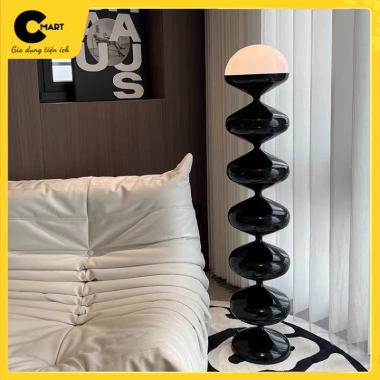 Đèn Cây Đứng CM21 Thiết Kế Thân Lượn Sóng, Đèn Sàn Hiện Đại Tối Giản – Giá 725.000₫ 3
