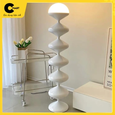 Đèn Cây Đứng CM21 Thiết Kế Thân Lượn Sóng, Đèn Sàn Hiện Đại Tối Giản – Giá 725.000₫ 4