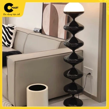 Đèn Cây Đứng CM21 Thiết Kế Thân Lượn Sóng, Đèn Sàn Hiện Đại Tối Giản – Giá 725.000₫ 5
