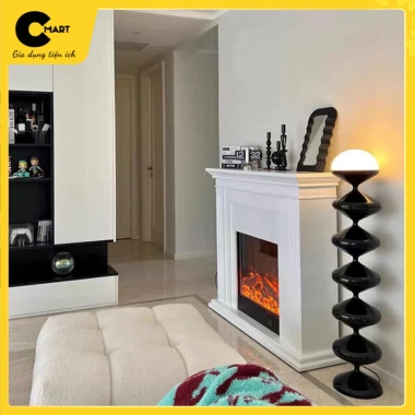 Đèn Cây Đứng CM21 Thiết Kế Thân Lượn Sóng, Đèn Sàn Hiện Đại Tối Giản – Giá 725.000₫ 7