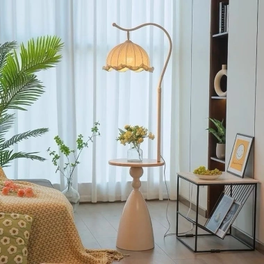 Đèn Cây Đứng CM64 - Đèn Sàn Ba Ngăn Cổ Điển, Chân Tam Giác, Giá 845.000₫ 6