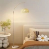 Đèn Cây Đứng Đèn Sàn Cong Lồng Đan Siêu Chill CM33 – Hiện đại, ánh sáng ấm, giảm 20% 9